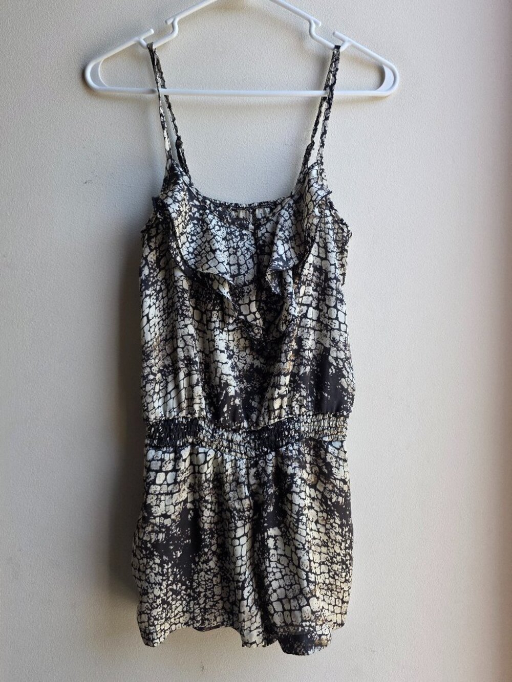 Ali & Kris Animal Print Spaghetti Strap Jumper Size Small